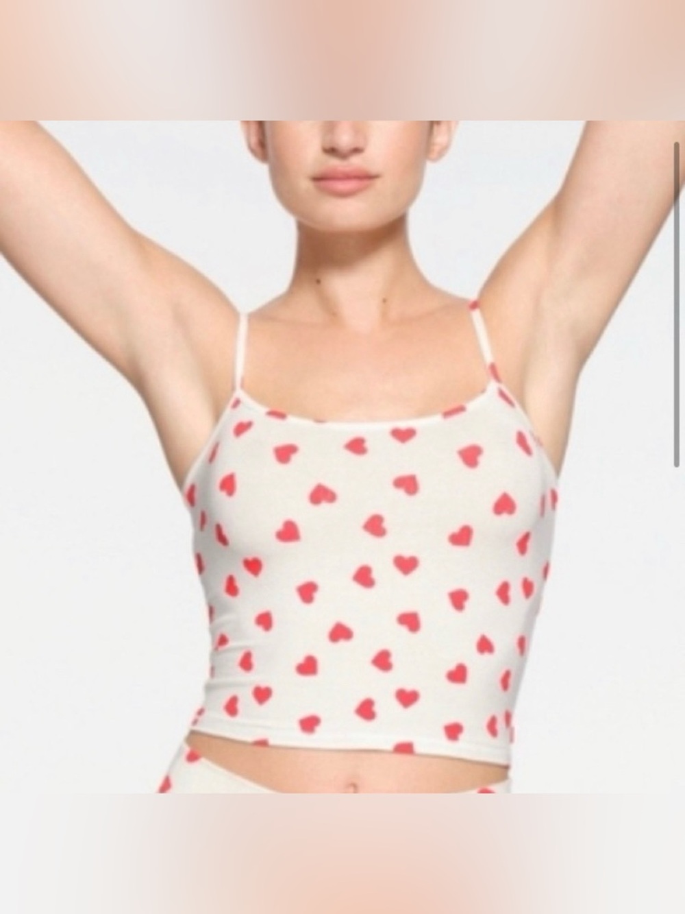 Skims Valentines Day Collection Cami Sz small - Picture 2 of 4